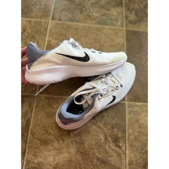 Nike Flex Experience Run 11 Next Nature White Black Ashen Slate Size 10 - Picture 7 of 12